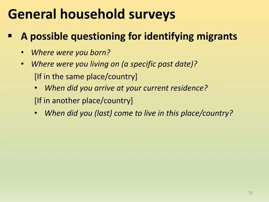 general household surveys 4