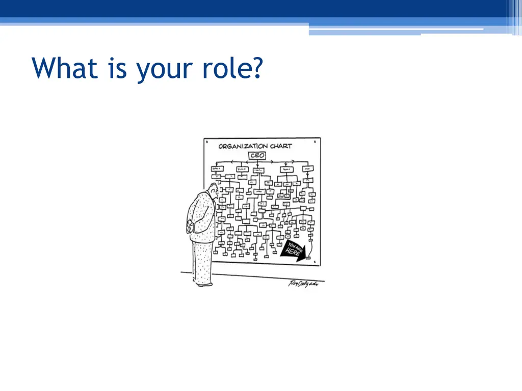 what is your role
