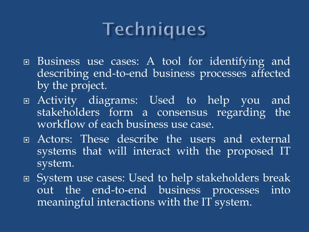 business use cases a tool for identifying