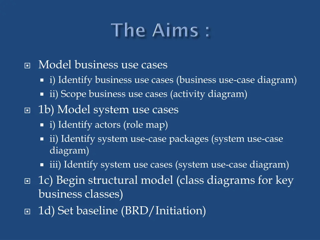 model business use cases i identify business