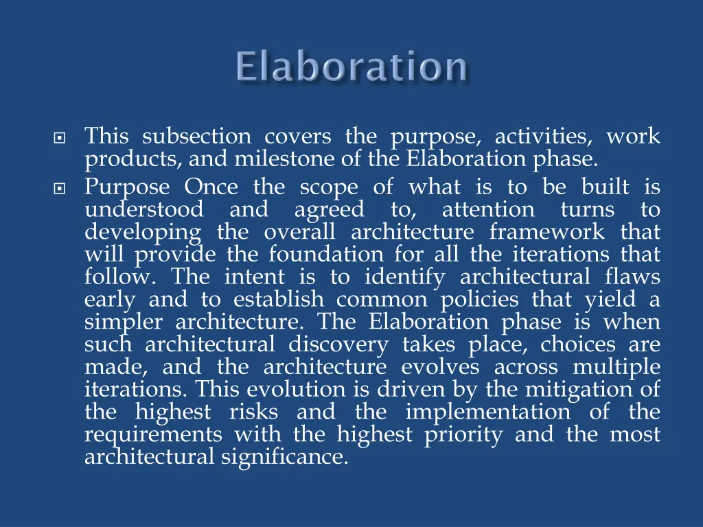 this subsection covers the purpose activities 1