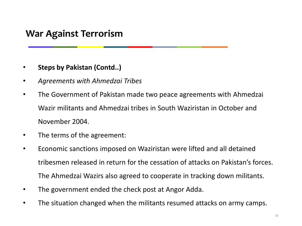 war against terrorism 13