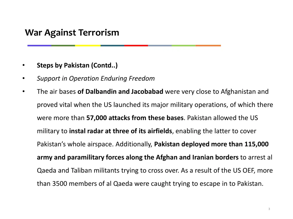 war against terrorism