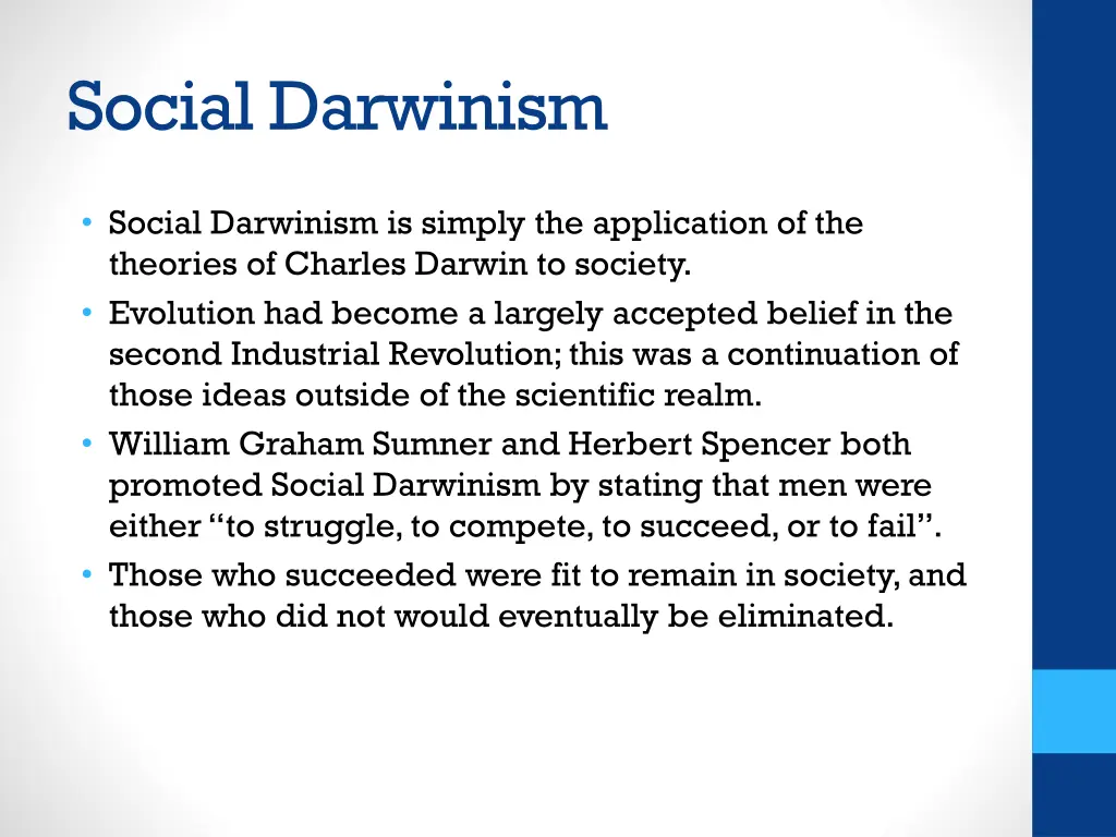 social darwinism