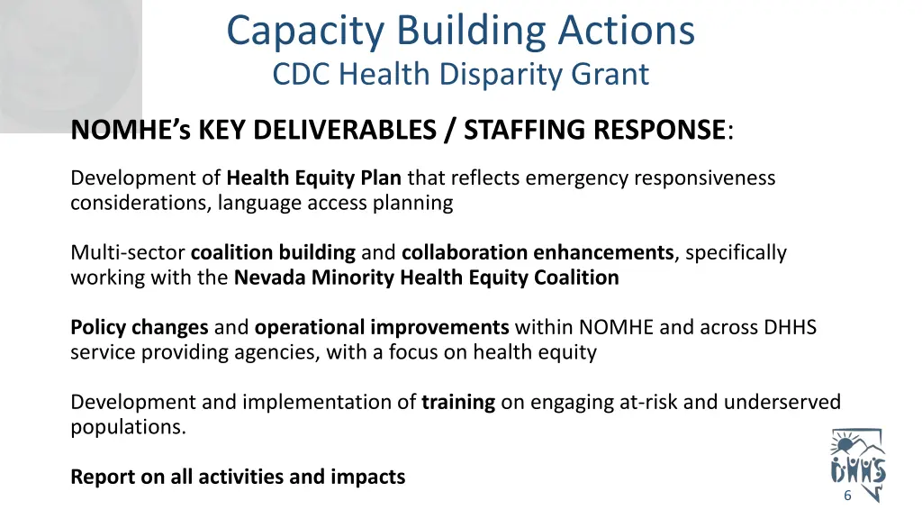 capacity building actions cdc health disparity 1