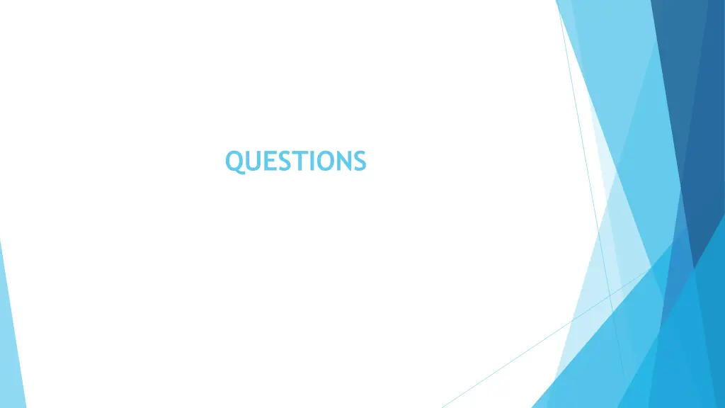 questions