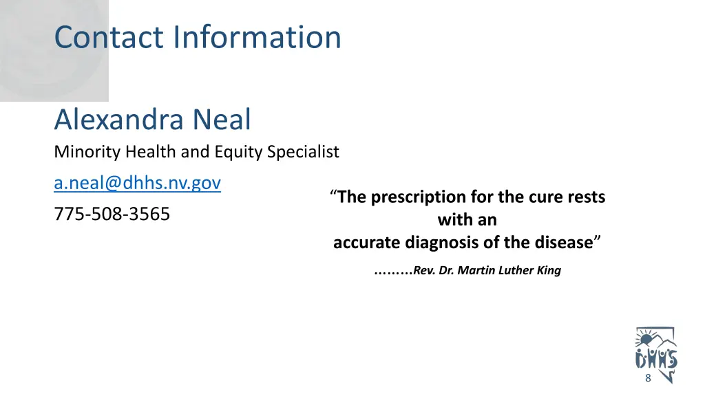 contact information