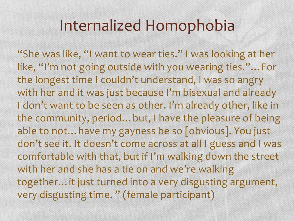 internalized homophobia 2
