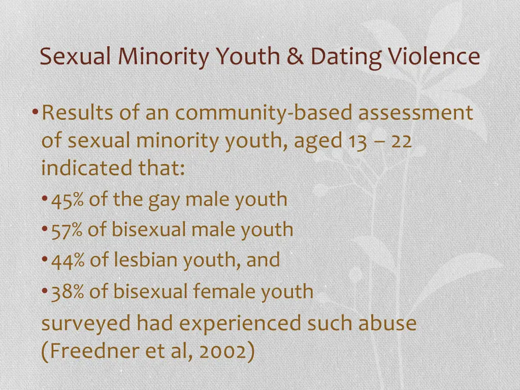 sexual minority youth dating violence 1