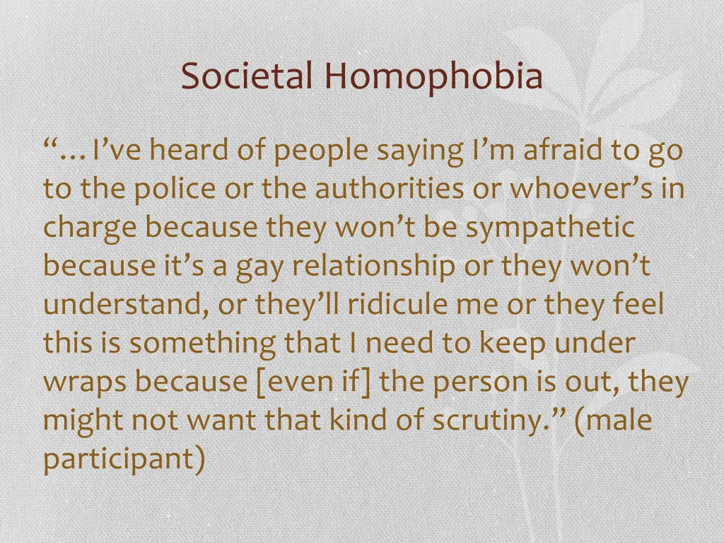 societal homophobia 1