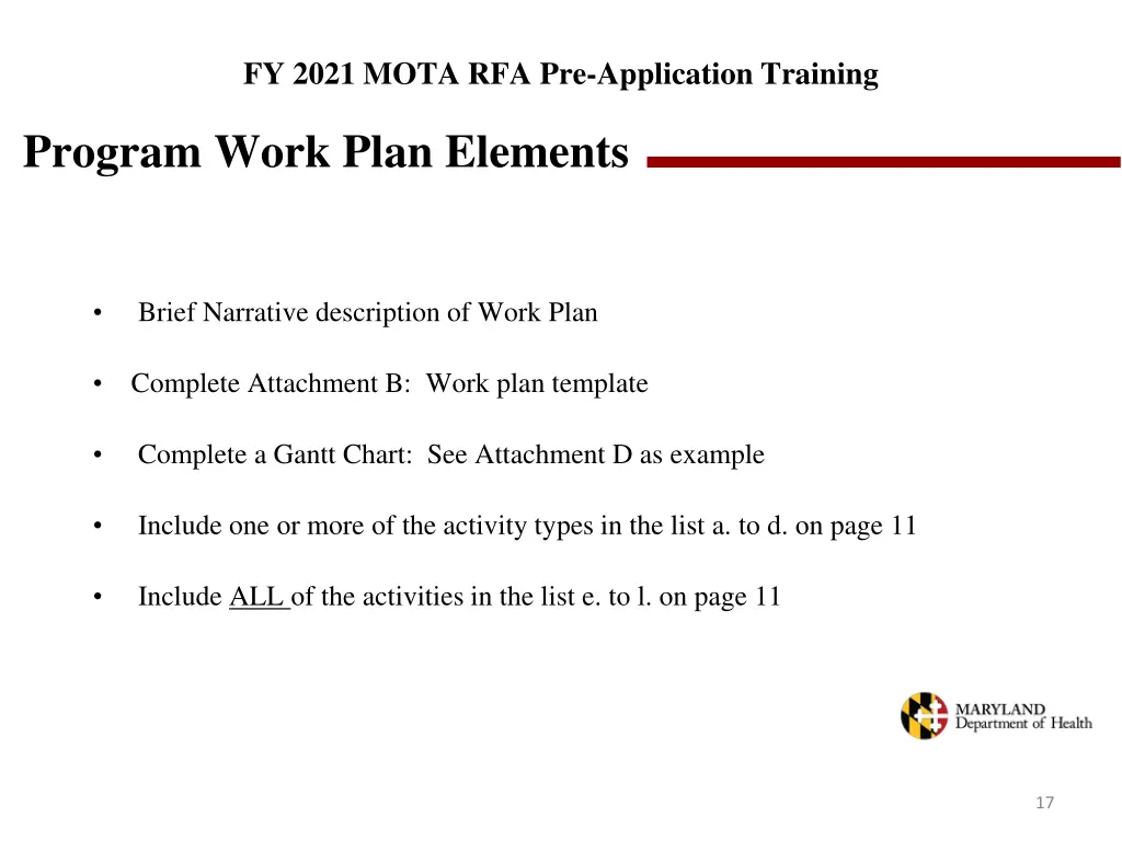 fy 2021 mota rfa pre application training 14
