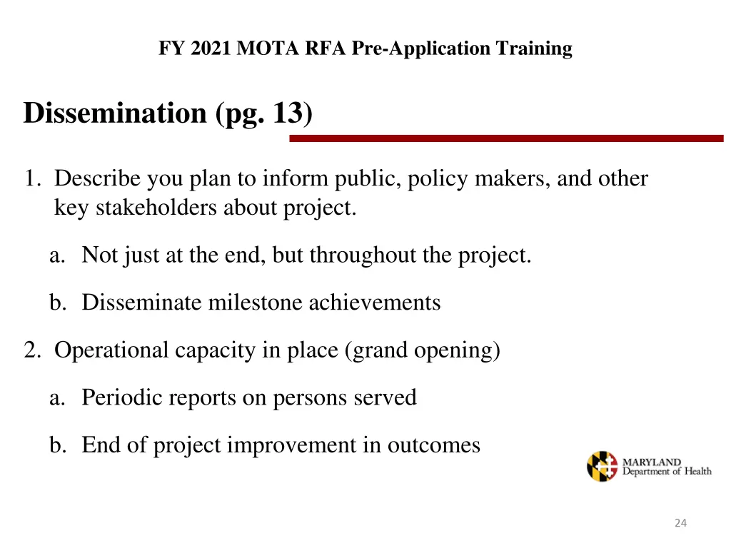 fy 2021 mota rfa pre application training 21