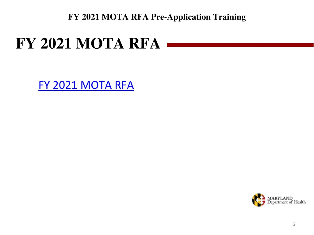 fy 2021 mota rfa pre application training 4