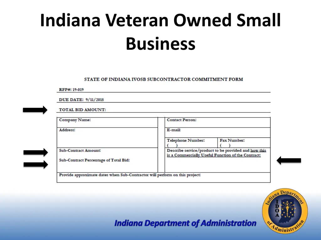 indiana veteran owned small business 1