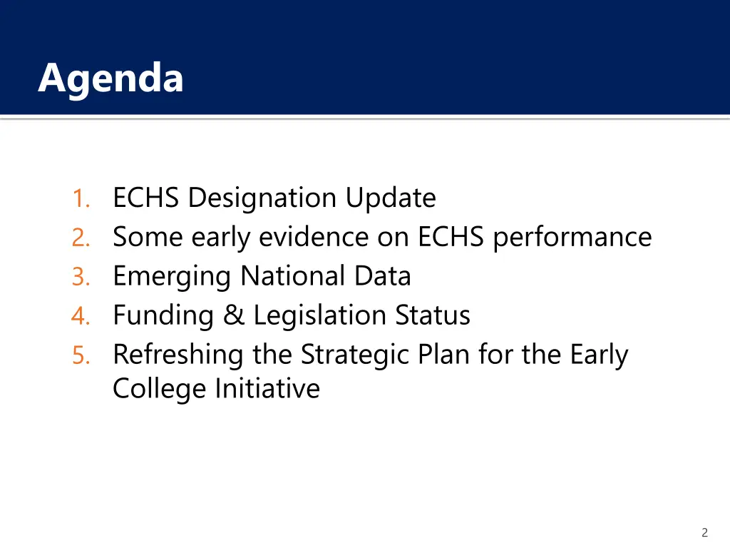 agenda