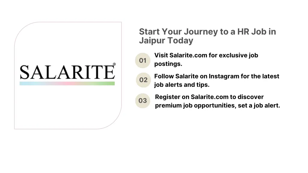 start your journey to a hr job in jaipur today