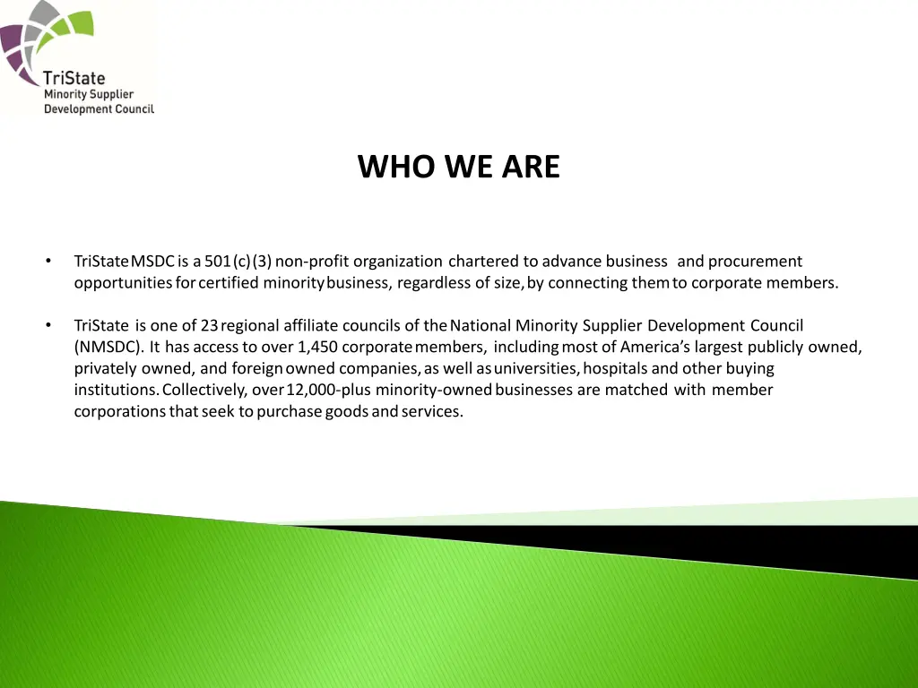 who we are