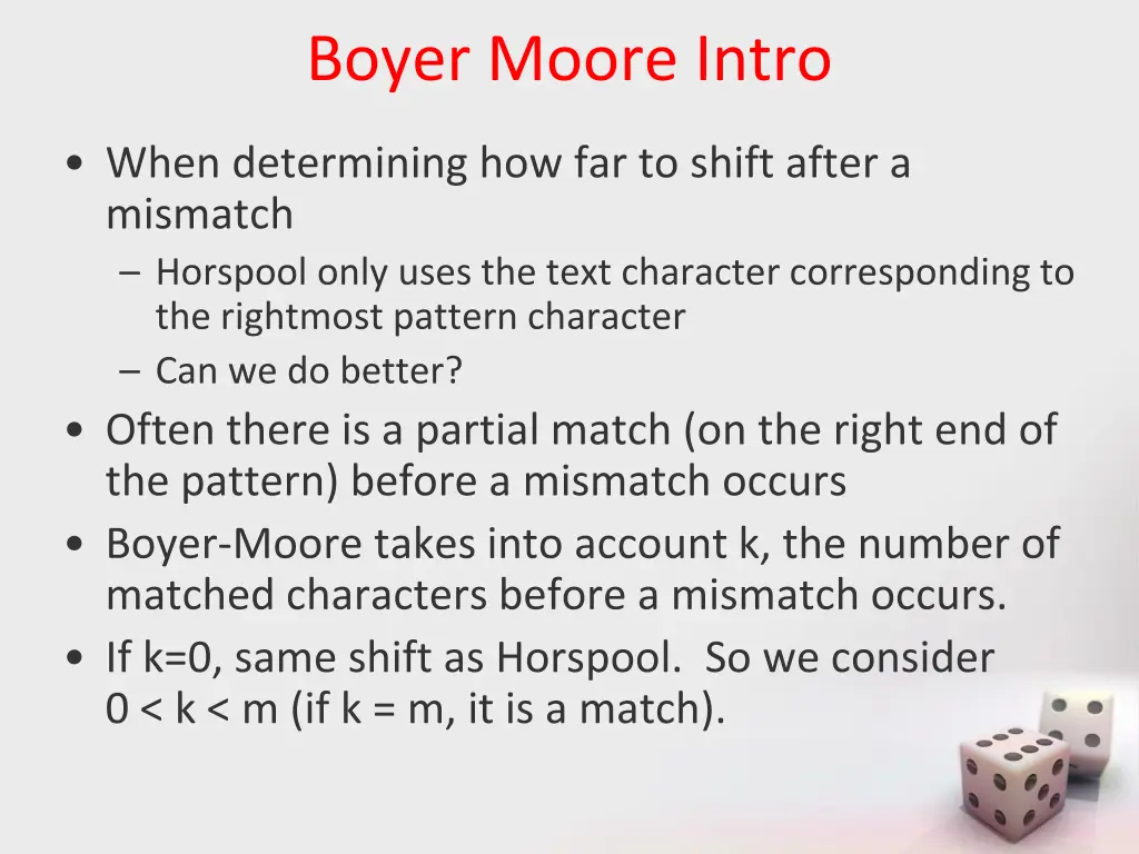 boyer moore intro