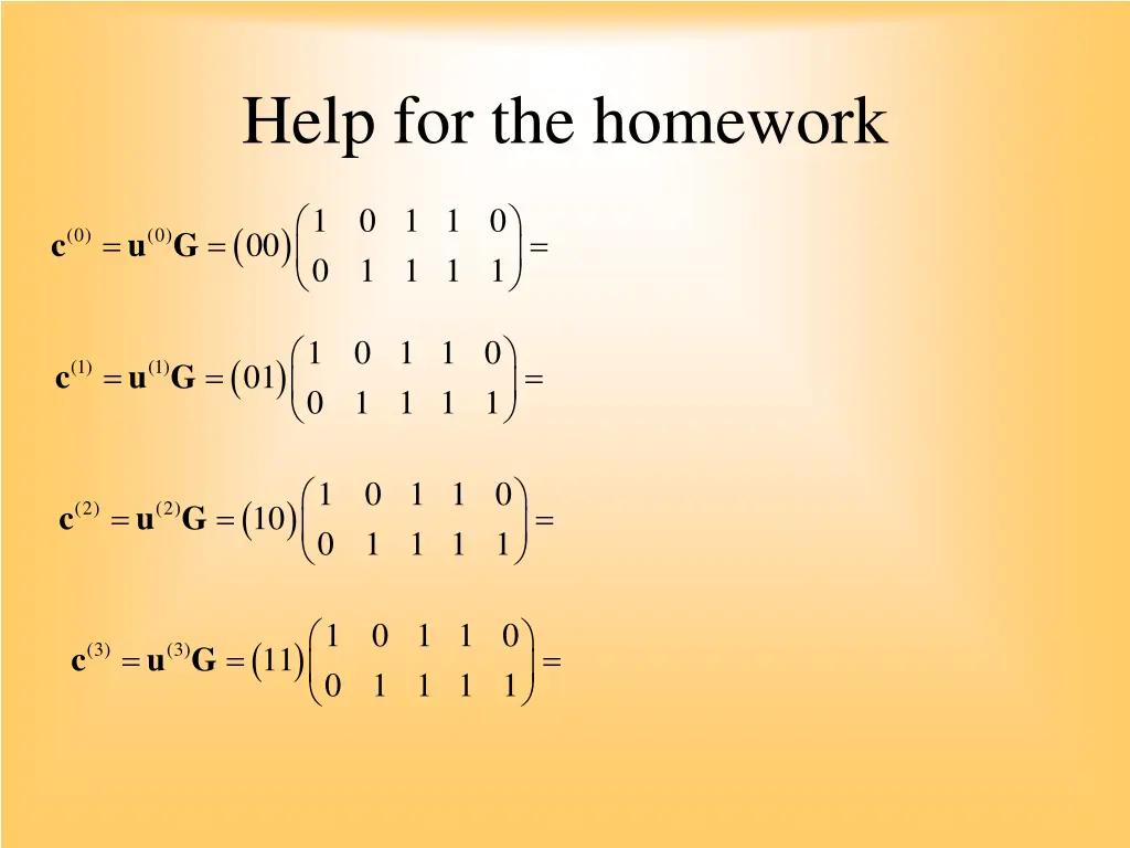 help for the homework