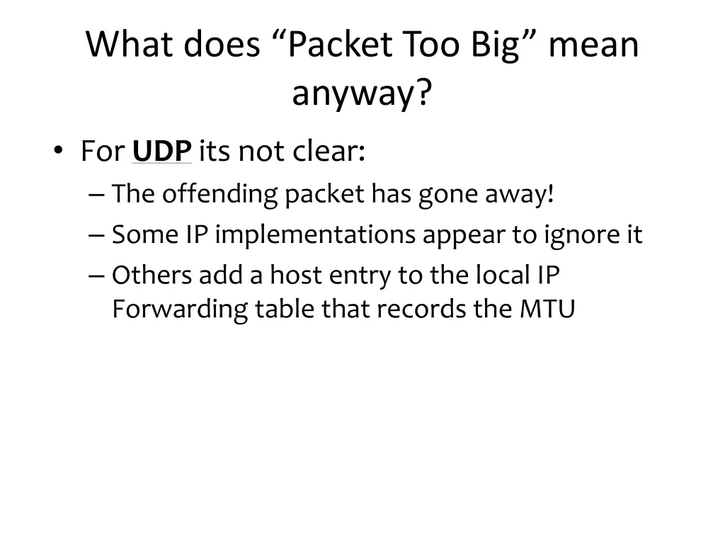 what does packet too big mean anyway 2