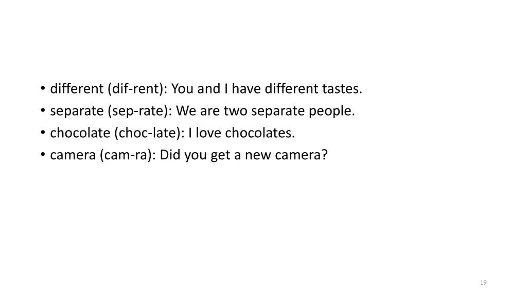 different dif rent you and i have different