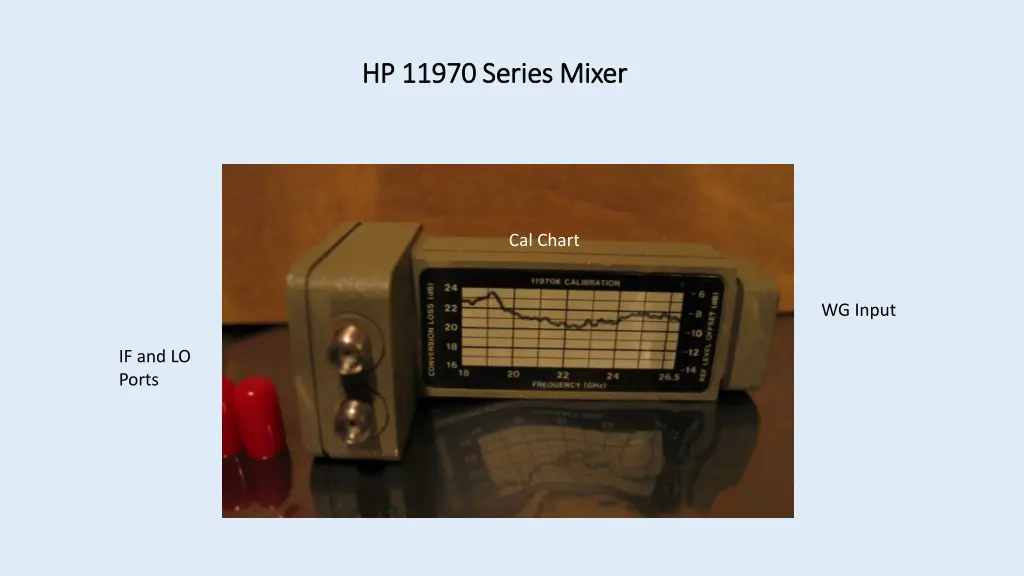 hp 11970 series mixer hp 11970 series mixer