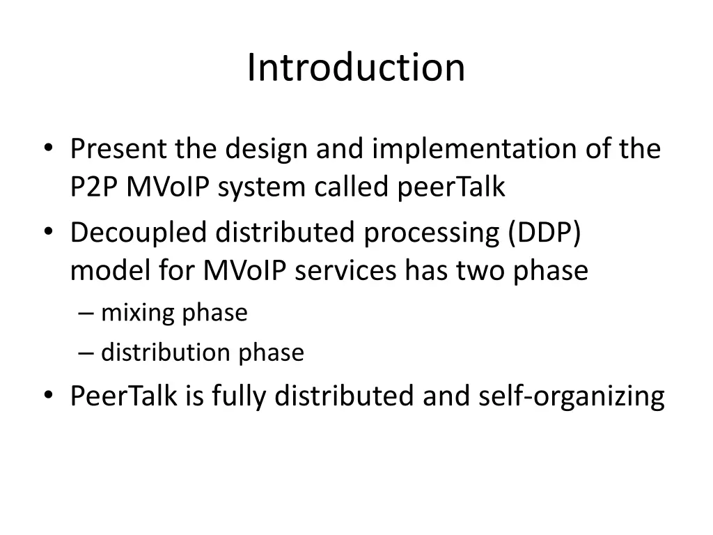 introduction