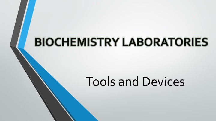 biochemistry laboratories