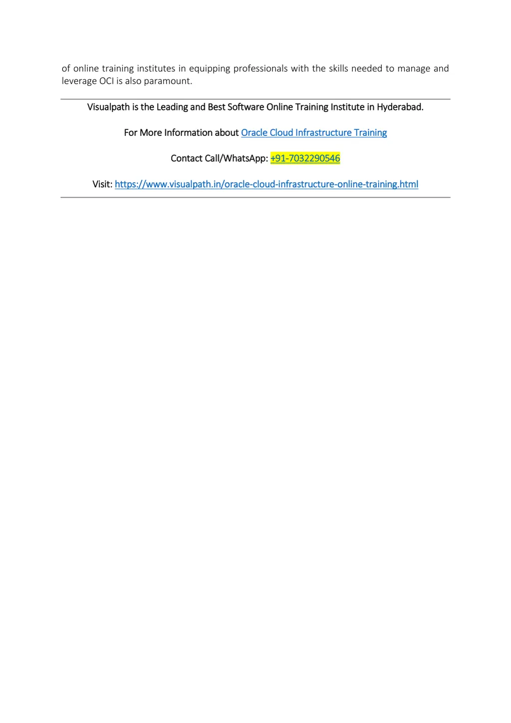 of online training institutes in equipping
