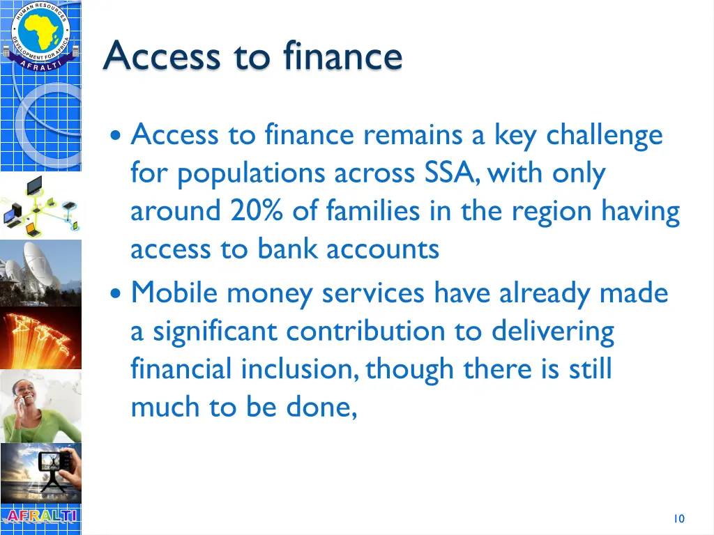 access to finance