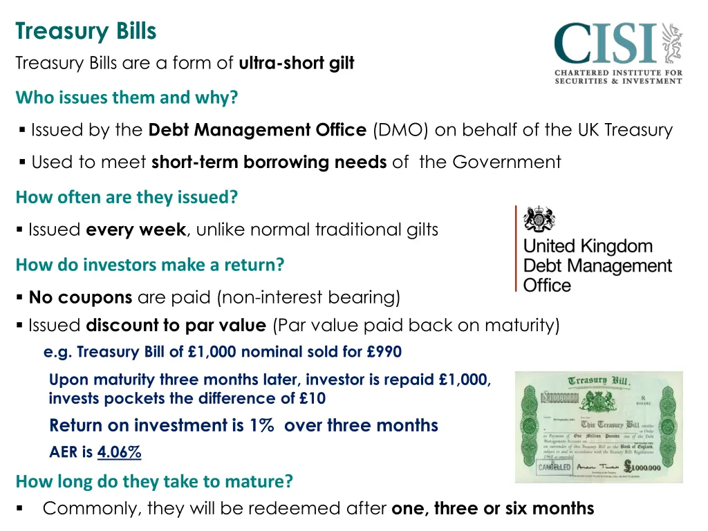 treasury bills treasury bills are a form of ultra