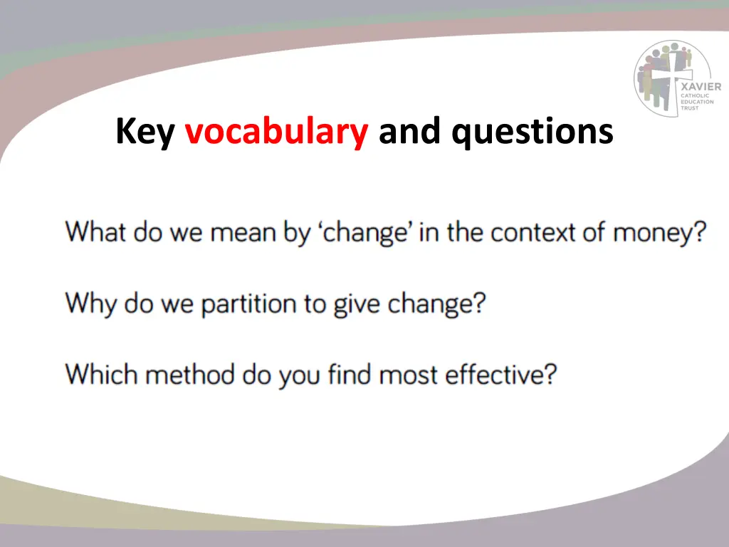 key vocabulary and questions 4