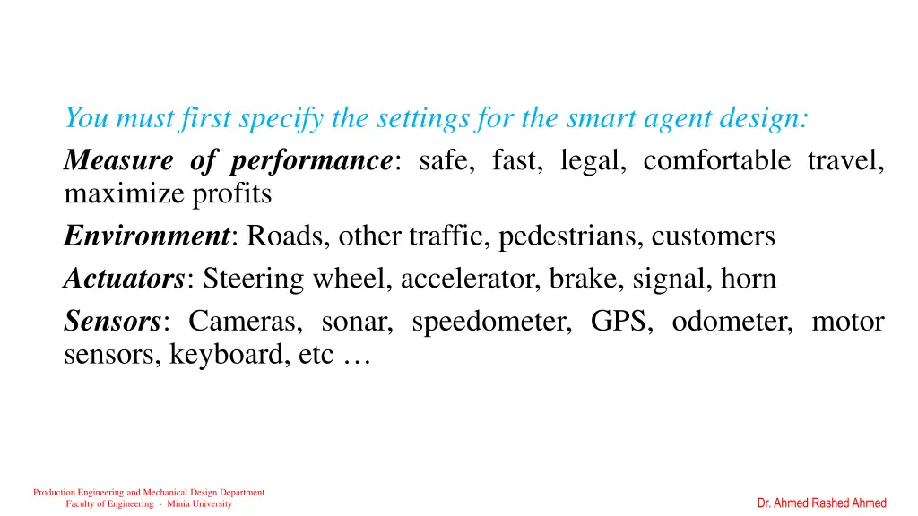 you must first specify the settings for the smart