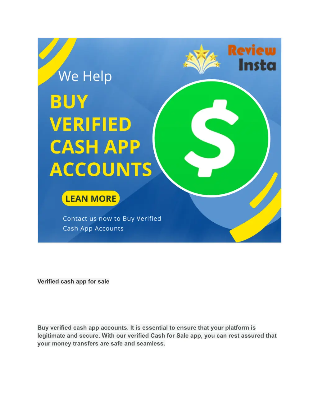 verified cash app for sale