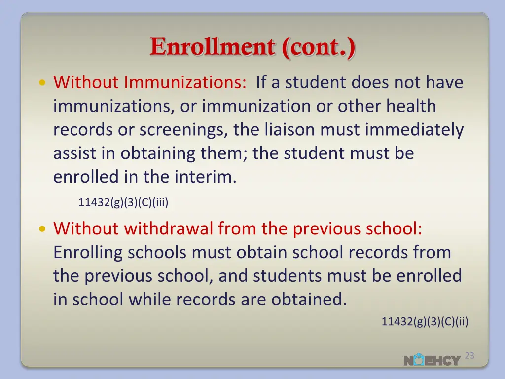 enrollment cont 1