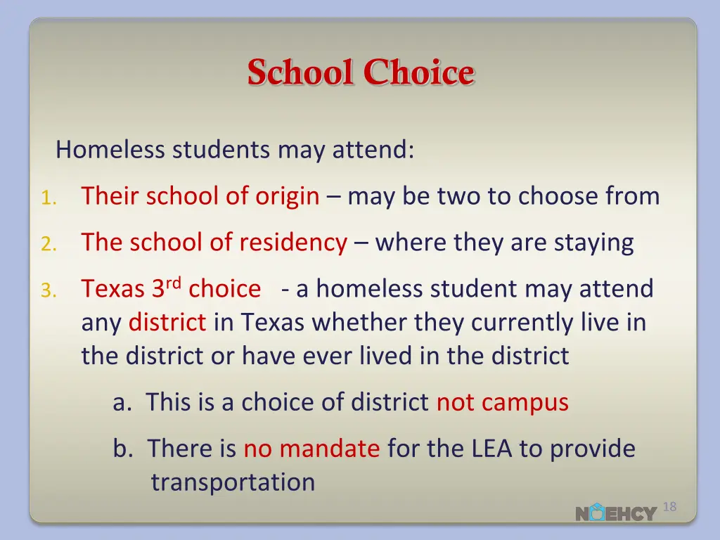 school choice