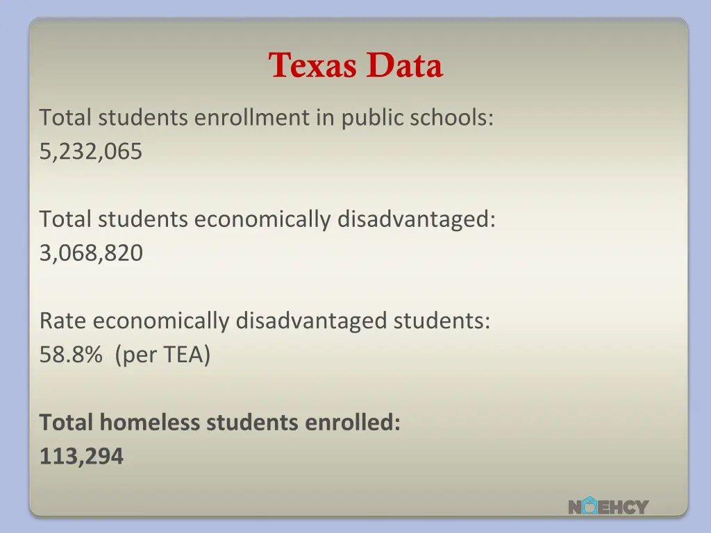 texas data