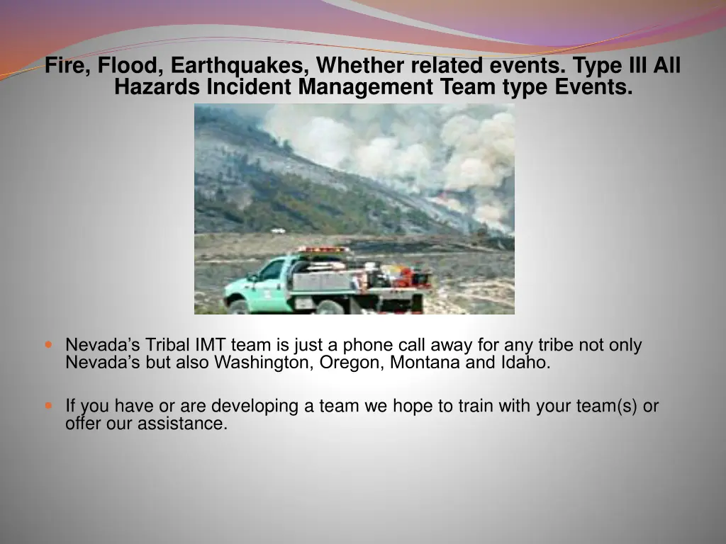 fire flood earthquakes whether related events