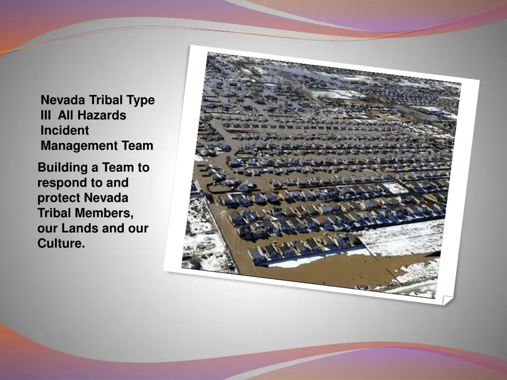 nevada tribal type iii all hazards incident