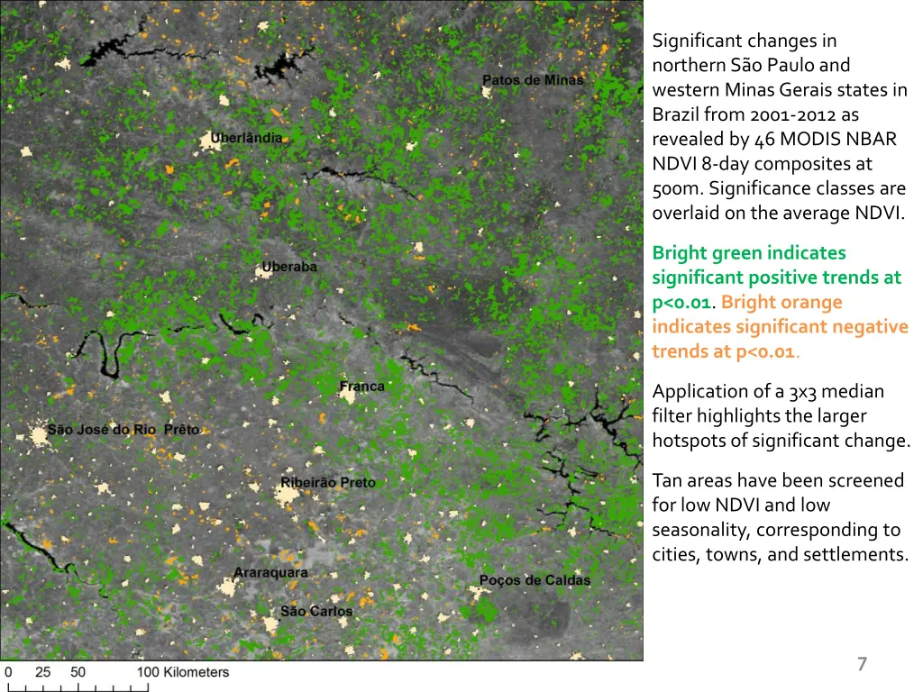 significant changes in northern s o paulo