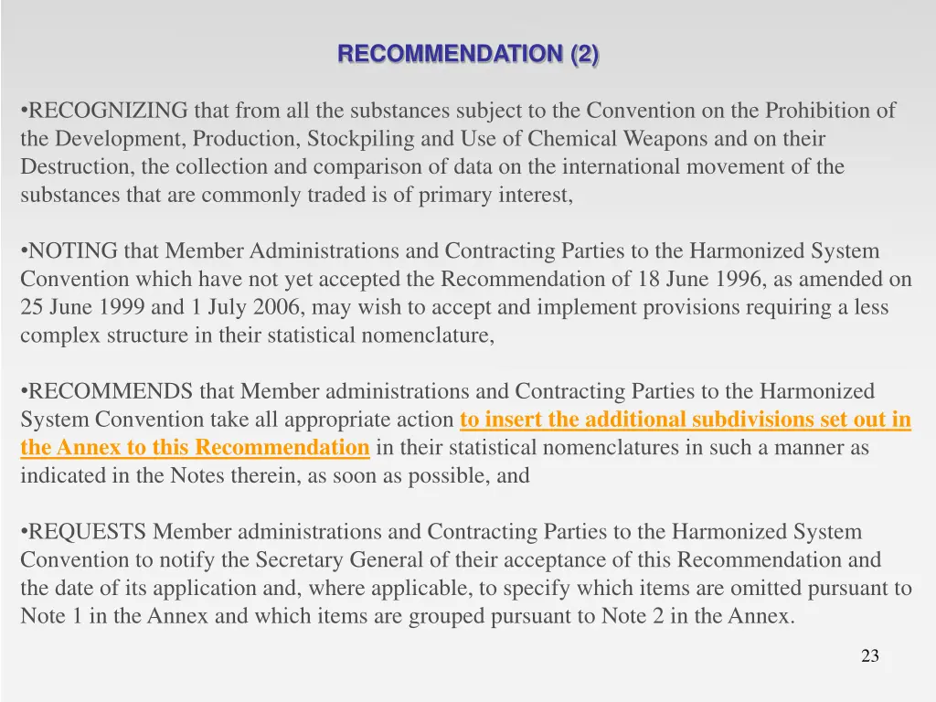 recommendation 2