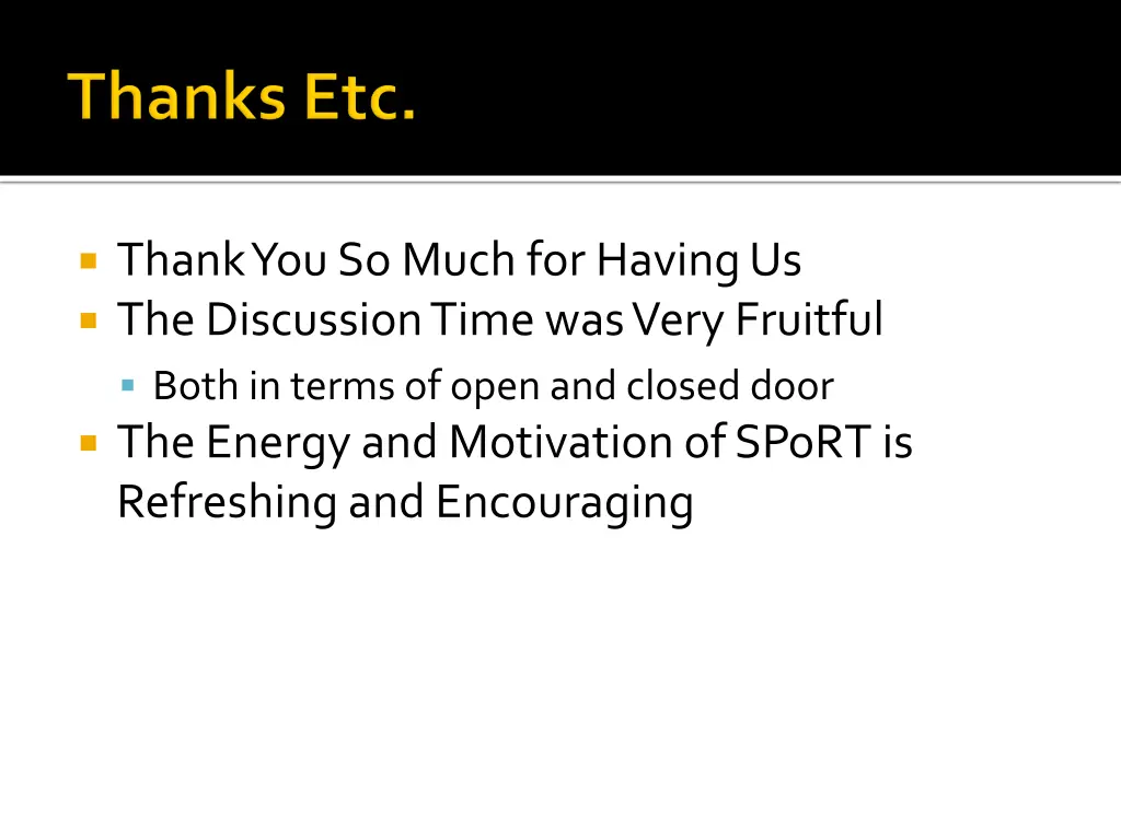 thank you so much for having us the discussion