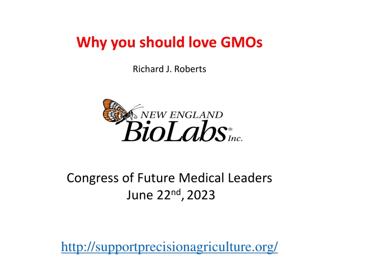 why you should love gmos