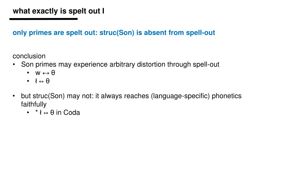 what exactly is spelt out i 4