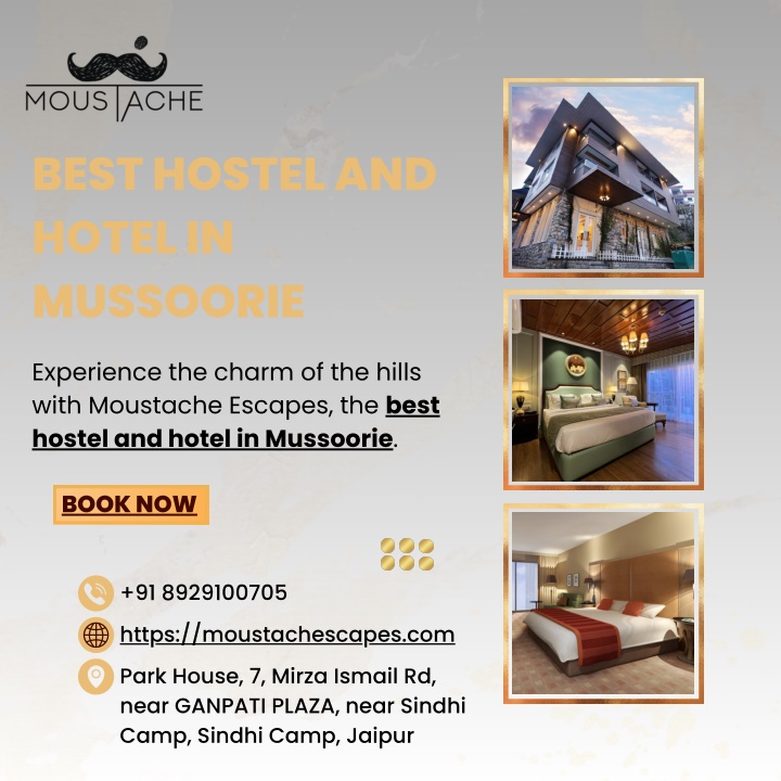 best hostel and hotel in mussoorie