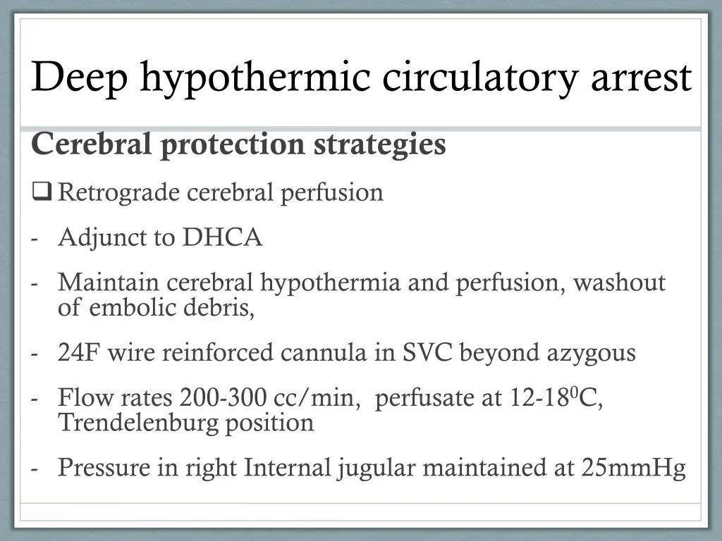deep hypothermic circulatory arrest 4