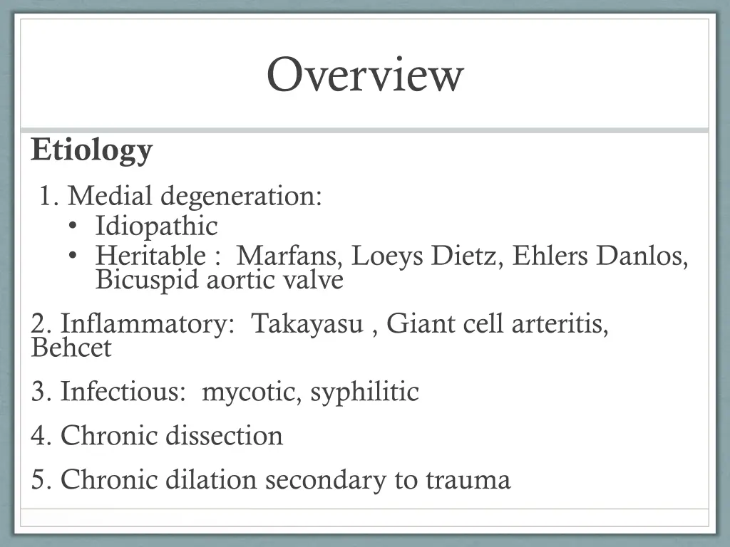 overview 2