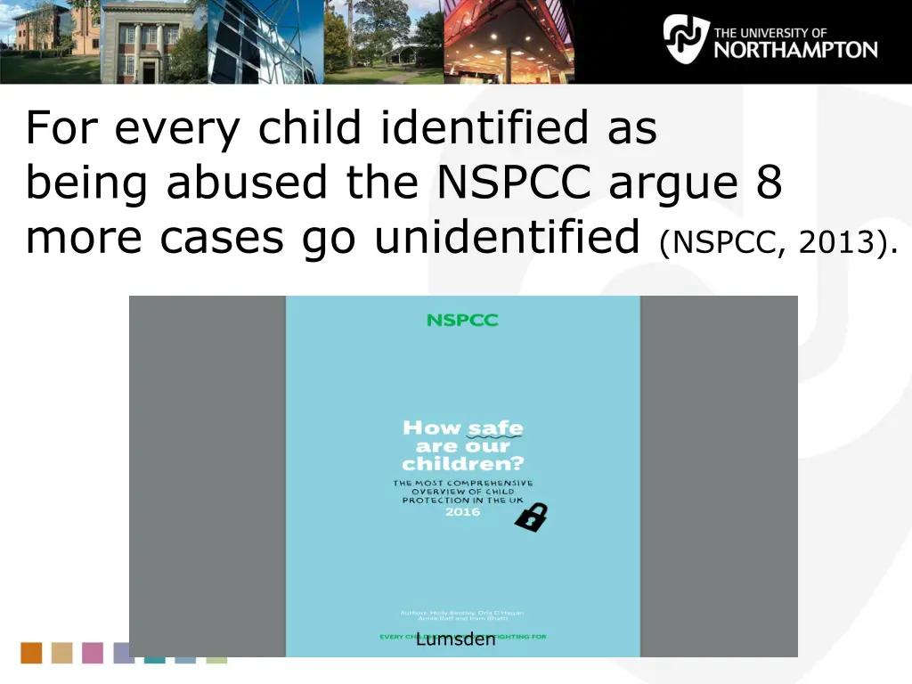for every child identified as being abused