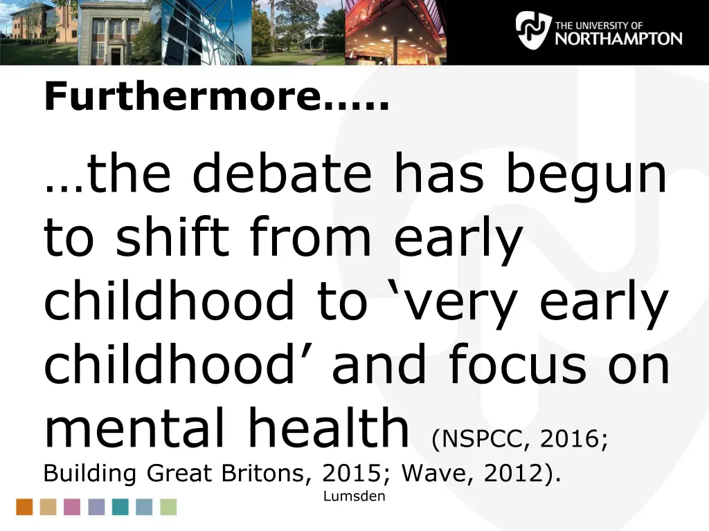 furthermore the debate has begun to shift from