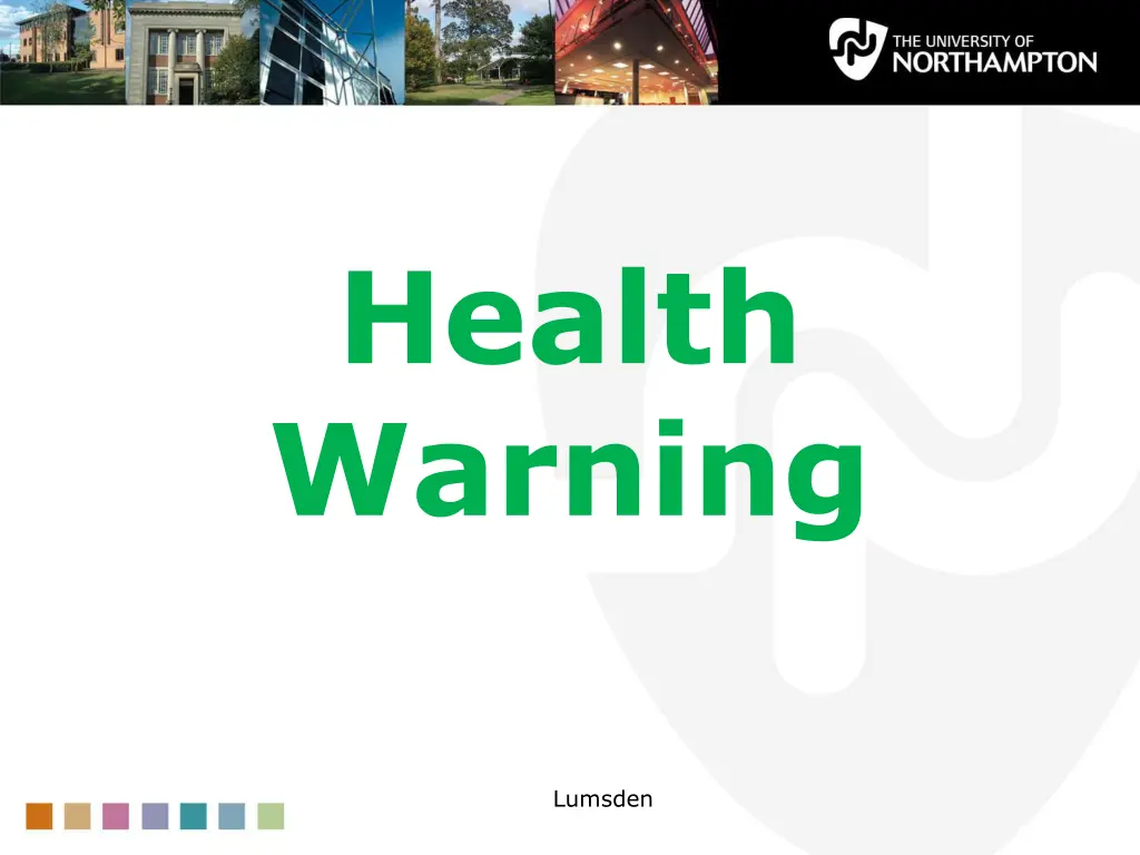 health warning